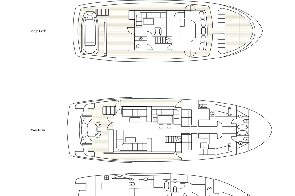 Beyond Capricorn, 2017 Bering Yachts Trawler, layout 3