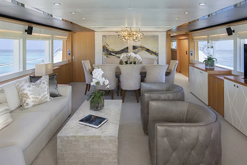 Johnson 93 Open Bridge, 2026 Johnson Yachts Open Flybridge with Hydraulic Platform, photo 1