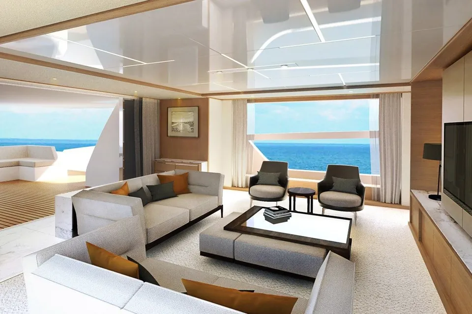 Johnson 115 Skylounge W/Fb, 2026 Johnson Yachts Motor Yacht w/FB w/On-Deck Master, photo 1