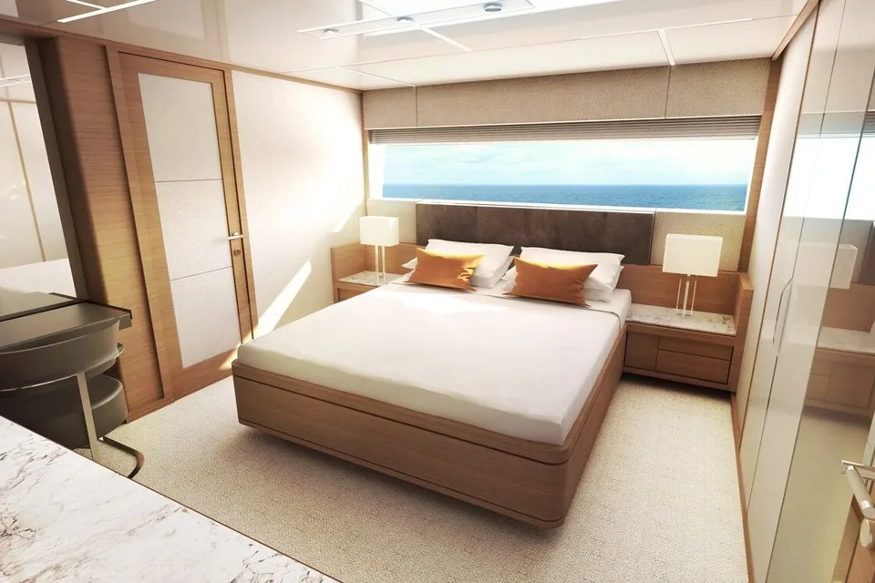 Johnson 115 Skylounge W/Fb, 2026 Johnson Yachts Motor Yacht w/FB w/On-Deck Master, photo 10