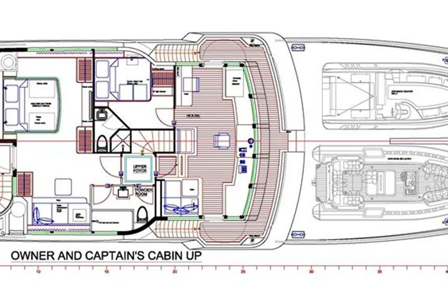 All Ocean Yachts BC 103 Multi Purpose Explorer Fiberglass, 2025 All Ocean Yachts Explorer, layout 2