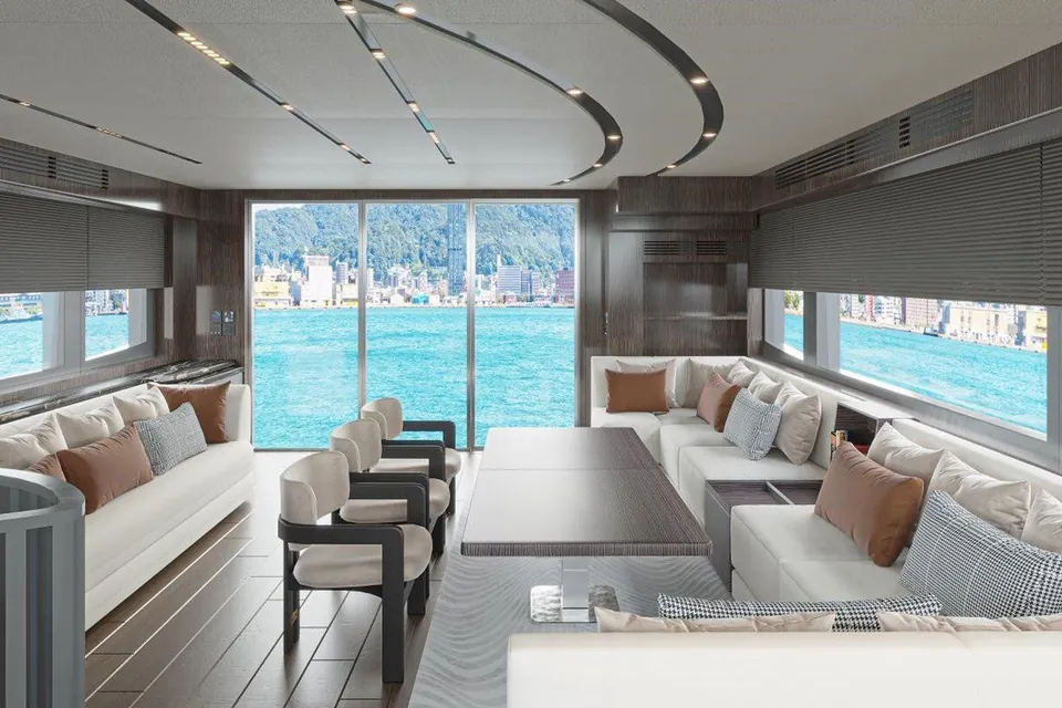 Aquitalia 68, 2023 Raffles AY68 Flybridge, photo 6