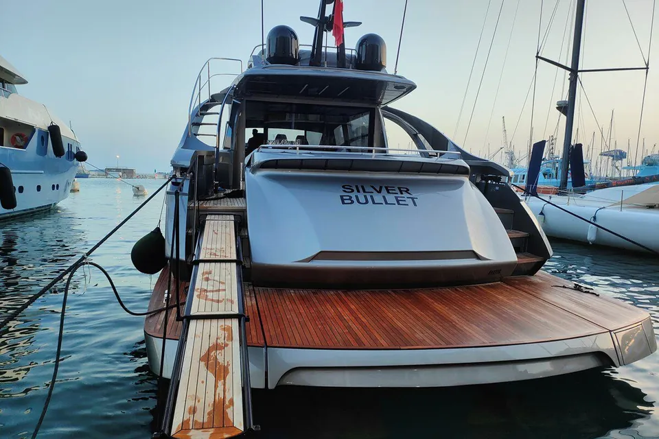 Silver Bullet, 2022 Pershing 8X, photo 3