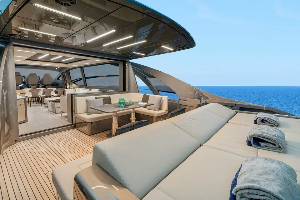 Silver Bullet, 2022 Pershing 8X, photo 6