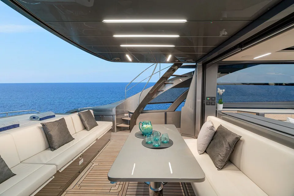Silver Bullet, 2022 Pershing 8X, photo 7