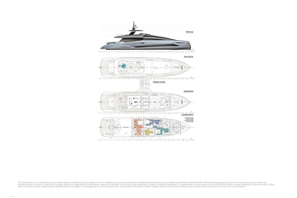 Falcon Eye, 2022 Tecnomar EVO 120, layout 1