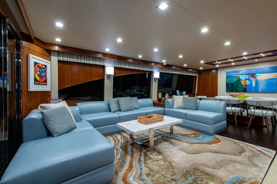 Obsession, 2017 Viking Yachts Enclosed Flybridge, photo 2
