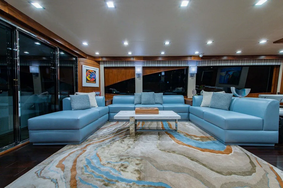 Obsession, 2017 Viking Yachts Enclosed Flybridge, photo 3