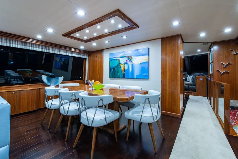 Obsession, 2017 Viking Yachts Enclosed Flybridge, photo 7