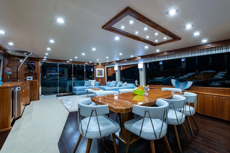 Obsession, 2017 Viking Yachts Enclosed Flybridge, photo 9