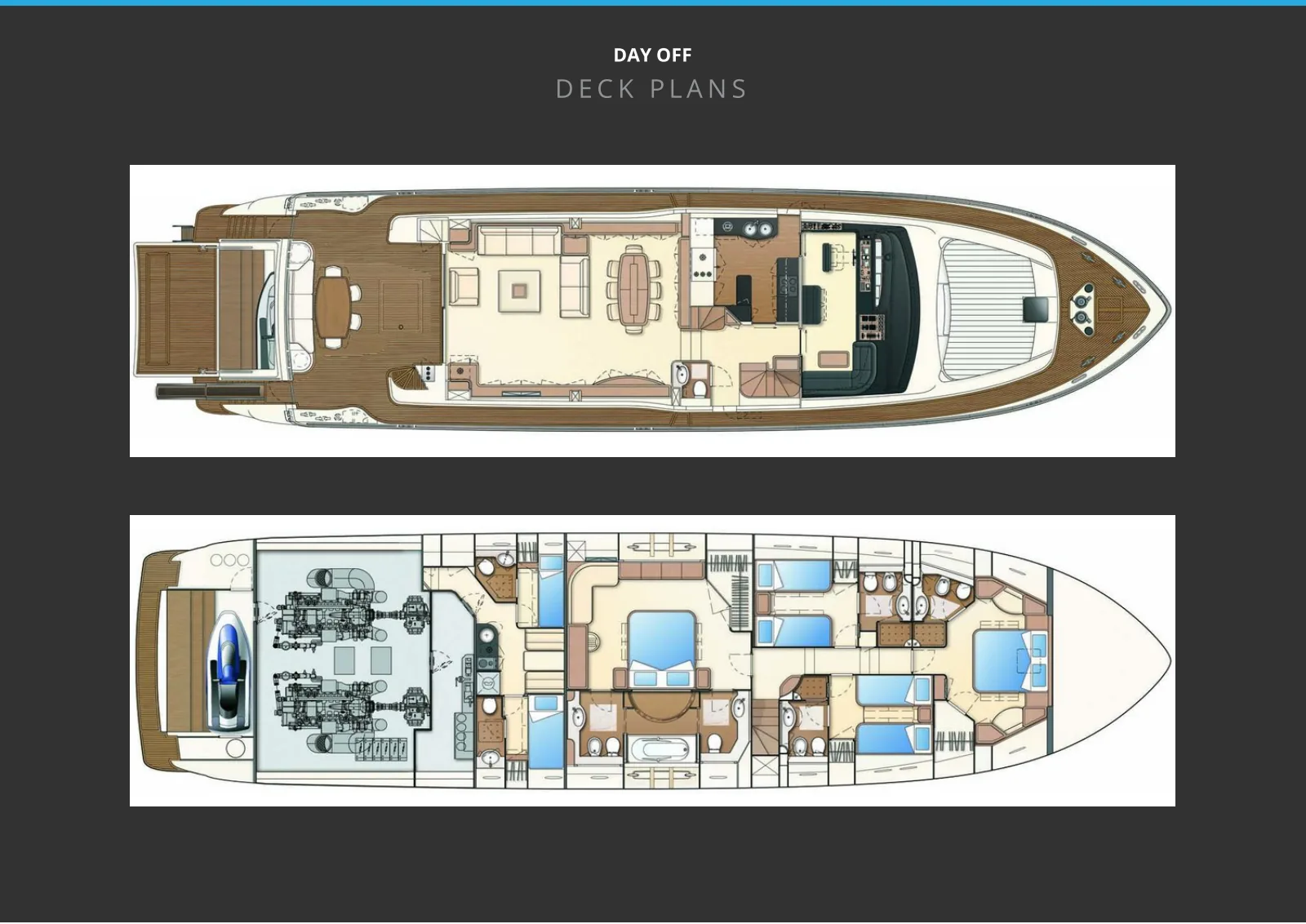 Plan de pont de Day Off : Main deck