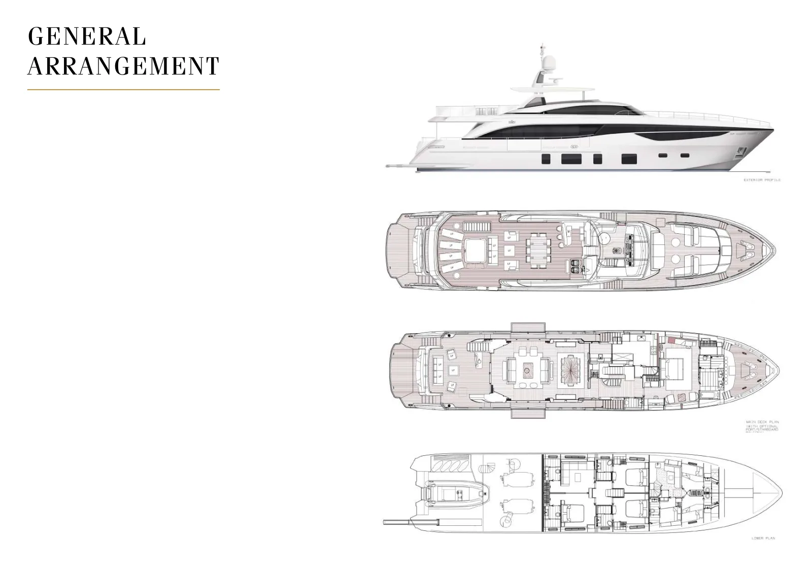 Plano de cubierta de Minor Family Affair: Exterior profile
