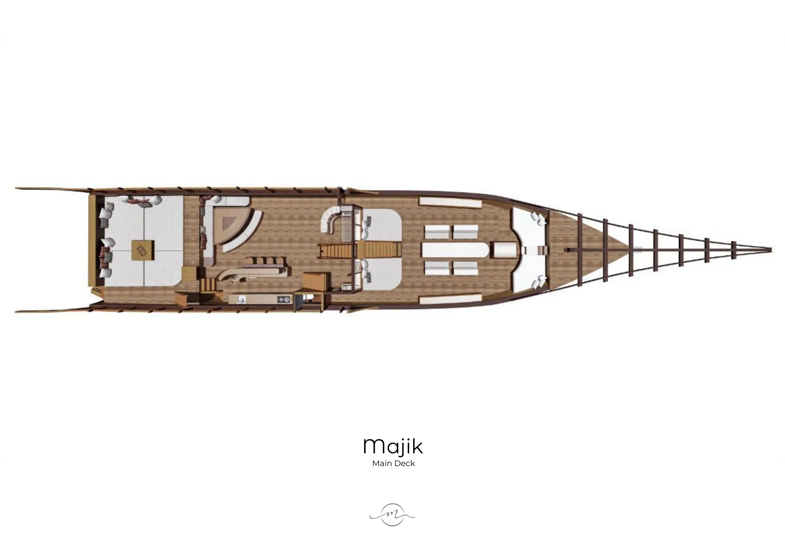 Majikのデッキプラン: Main Deck