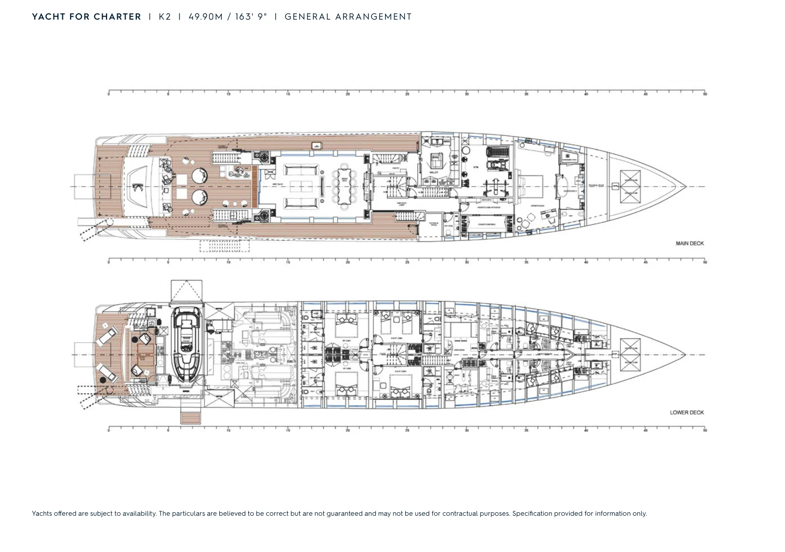Piano di coperta di K2: Main Deck