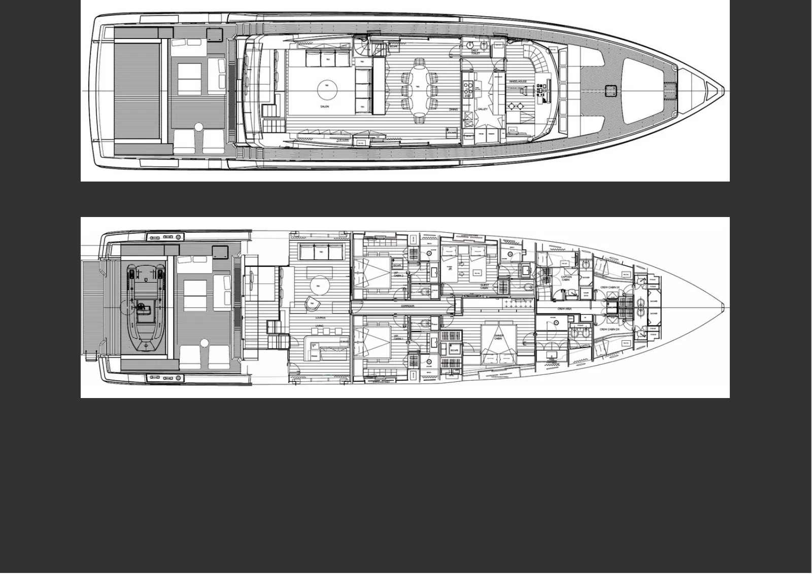 Plano de cubierta de Bestia: Main deck