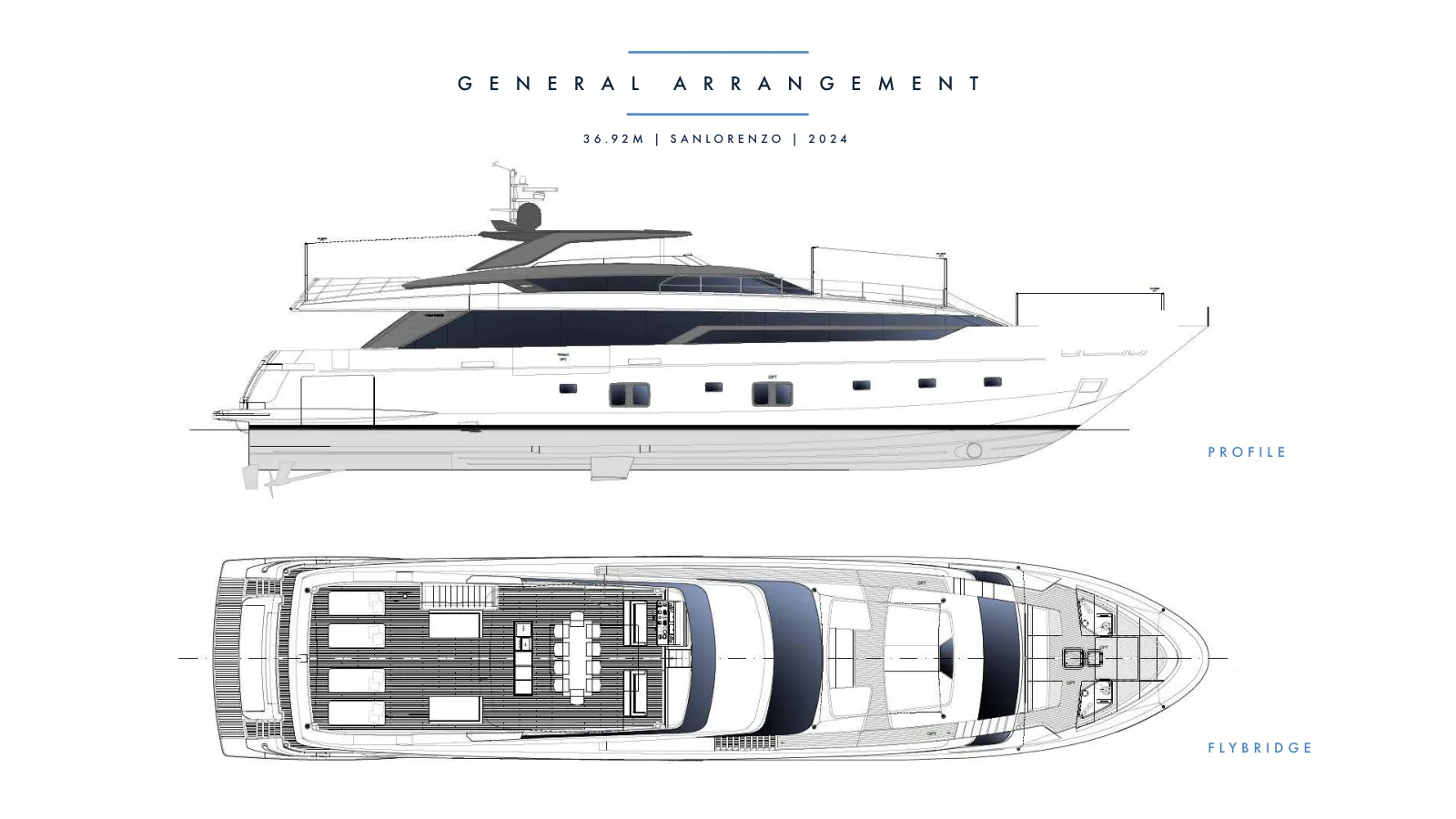 Deck plan of Vauban: Profile