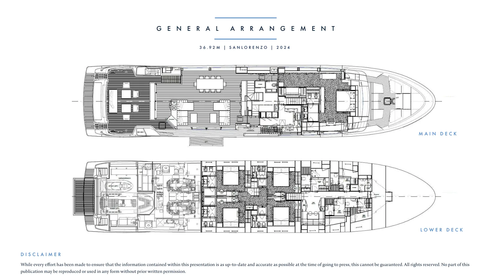 Deck plan of Vauban: Main Deck