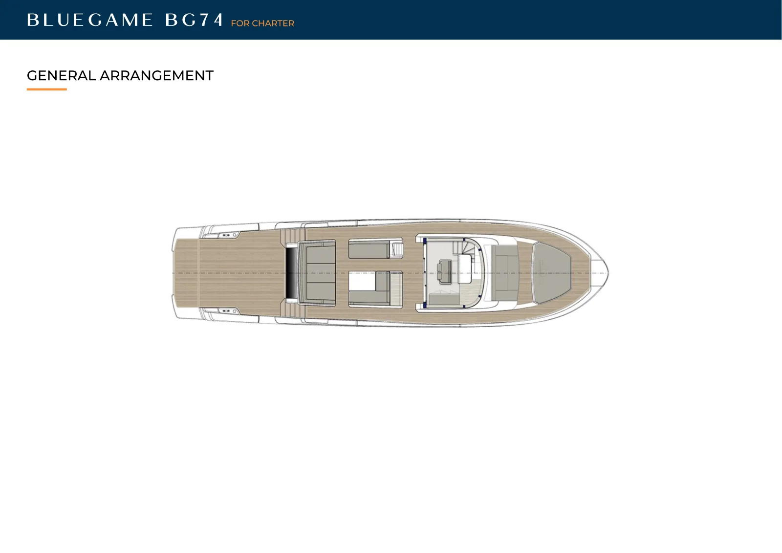 Deck plan of Bluegame74