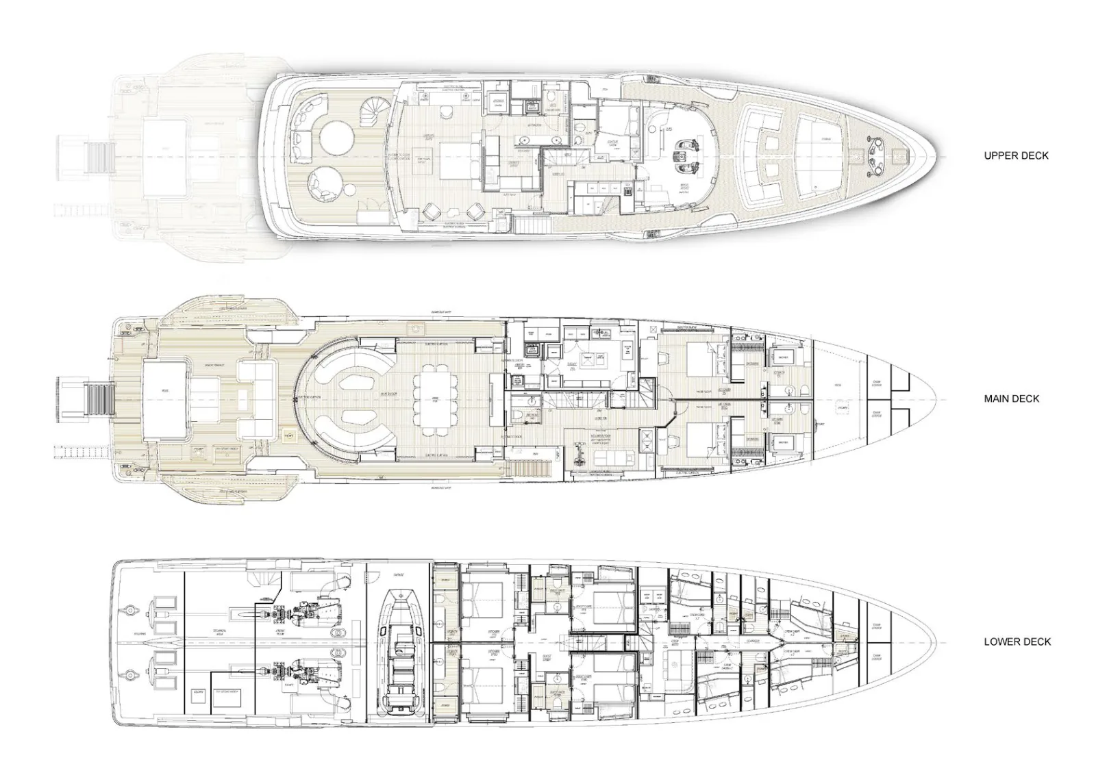 Deck plan of Cada Dia: Upper Deck