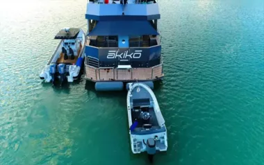 Akiko by Alloy Yachts – Private Motor Yacht Charter in the Whitsundays