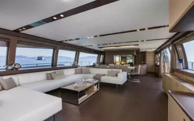 Aleksandra I by Ferretti – Private Motor Yacht Charter in Limassol