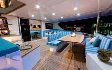 Anini by Sunreef Yachts – Private Sailing Catamaran Charter in Guadeloupe