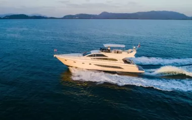 Aria Blue by Riva – Private Motor Yacht Charter in Thailand