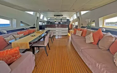 Athos by Leopard – Private Motor Yacht Charter in Sardinia