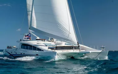 Blue Gryphon by Prout International – Private Luxury Catamaran Charter in Nassau