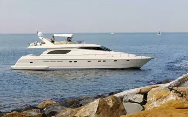 Celine by Ferretti – Private Motor Yacht Charter in Tuscany