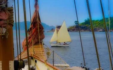 Dallinghoo by S.A. Pritchard – Private Motor Sailer Charter in the Philippines