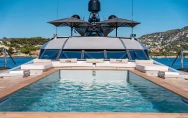 DB9 by Palmer Johnson – Private Superyacht Charter in Sardinia