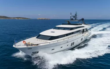 Dinaia by Sanlorenzo – Private Superyacht Charter in Greece