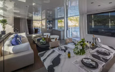 Dinaia by Sanlorenzo – Private Superyacht Charter in Greece