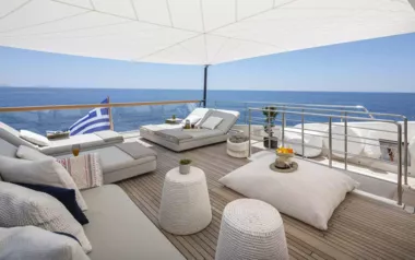 Dinaia by Sanlorenzo – Private Superyacht Charter in Greece