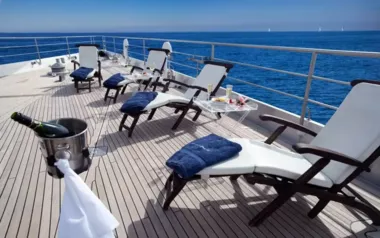 Dwinger by Royal Huisman – Private Motor Sailer Charter in Ibiza