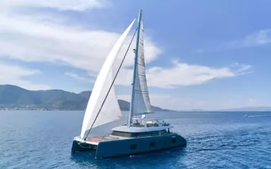 Genny by Sunreef Yachts – Private Luxury Catamaran Charter in Crete