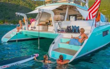 Good Vibrations by Leopard Catamarans – Private Power Catamaran Charter in Guadeloupe