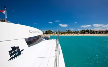 Gourmet by Lagoon – Private Power Catamaran Charter in Simpson Bay