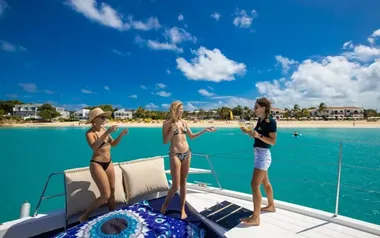 Gourmet by Lagoon – Private Power Catamaran Charter in Simpson Bay