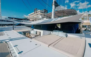 Gyrfalcon by Sunreef Yachts – Private Sailing Catamaran Charter in Larnaca