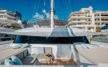 Gyrfalcon by Sunreef Yachts – Private Sailing Catamaran Charter in Larnaca