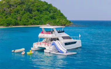 Heliotrope by Bakri Cono – Private Power Catamaran Charter in Thailand