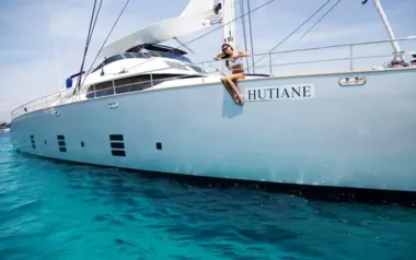 Hutiane by N.A.C. – Private Sailing Catamaran Charter in Cannes