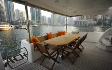 Infinity 7 by Gulf Craft – Private Motor Yacht Charter in Bahrain