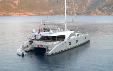Ipharra by Sunreef Yachts – Private Sailing Catamaran Charter in Guadeloupe