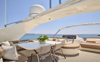 Julie M by Ferretti – Private Motor Yacht Charter in Athens