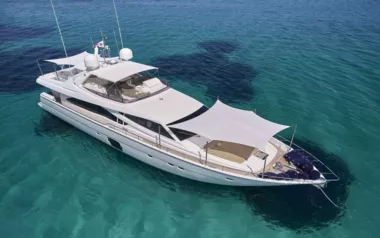 Julie M by Ferretti – Private Motor Yacht Charter in Athens
