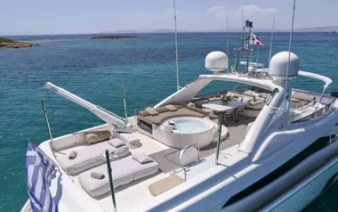 Julie M by Ferretti – Private Motor Yacht Charter in Athens