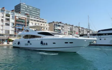 Li-Jor von Sunseeker – privater Motoryacht Charter in Türkische Riviera
